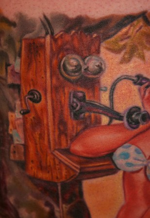 Tim Harris - Hilda Pin-up Telephone (Detail Shot)